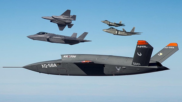  XQ-58A可与有人机配合作战